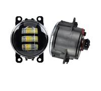 Fog Lights Spot Beam LED Fog Lights For Mitsubishi For ASX L200 For Pajero 4 For Outlander For Mirage For Triton/L200 For Grandis 2003-2015 Fog Lamp Headlights(LED-Double-Plastic)