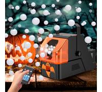 Fog Machine, 400W Fog Bubble Machine with Wireless Remote Control, 3 in 1 Smoke Bubble Machine, Bubble Fog Combo for Indoor Outdoor Events Party Wedding Birthday Halloween Christmas