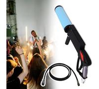 Fog Machine Co2 Fog Machine Co2 Handheld Stage Fog Maker With Extend Hose(3M),Led Light Atmosphere Gun Stage Fog Machine