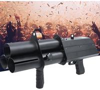 Fog Machine Co2 Fog Machine Electric Confetti Launcher, Handheld Wireless Paper Jet For Disco/Dj/Family Gathering/Holiday Celebration Stage Fog Machine