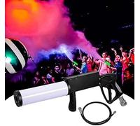 Fog Machine Co2 Fog Machine Led Co2 Handheld Atmosphere Gun Stage,Portable Dj Smoke Machine,Stage Effect Fogger Smoke Gun Stage Fog Machine