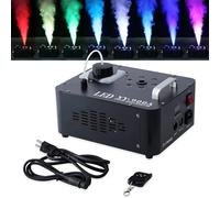 Fog Machine Co2 Fog Machine Smoke Fog Machine, 1000W 6 Led Stage Smoke Machine For Club, Parties, Weddings And Holidays Stage Fog Machine