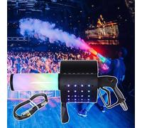 Fog Machine Handheld Co2 Confetti Cannon Gun With Led Portable Smoke Fog Machines Co2 Smoke Fog Machine