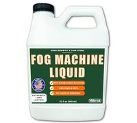 Fog Machine Liquid - 32 oz Tillbrook Fog Machine Fluid - High Density & Long-Lasting Fog Juice - Low-Lying, Universal, Water-Based Solution for Spooky Halloween Parties, Haunted Houses, & Concerts