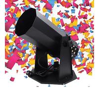Fog Machine Professional Confetti Launcher 1500W Confetti Machine W/Remote Control, Stage Effect Confetti Blower Machine Jet Height 4-5M,Confetti Paper Launcher For Graduation Concerts Birth
