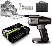 Fog Machine Smoke Bubble Gun For Cocktails, Handheld Cocktails Smoke Infuser, Cold Smoking Gun, Smoke Generator Tool, Kitchen Food Drink Smoker, No Open Flame Required For Wine, Cheese, Meat