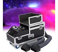 Fog Machine Water Low Lying Fog Smoke Machine, Dry Ice Low Lying Fog Machine, Stage Fogger, Stage Effect Machine With Remote Control For Christmas Wedding Party Club Dj Disco Concert Show To