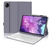 FOGARI Keyboard Case for Honor Magic Pad 2 Tablet 12.3 Inch, German QWERTZ Keyboard with Magnetic Removable Bluetooth for Magic Pad 2 Tablet 12.3 Inch, Lavender Purple