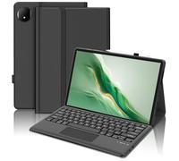 FOGARI Trackpad Keyboard Case for Honor MagicPad2 12.3-inch AI Tablet, Wireless Detachable Folio UK Version Touchpad Keyboard Cover for Honor MagicPad2 2024, Black