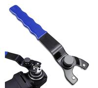 Fogcosy Angle Grinder Key, Grinder Wrench Universal Adjustable Grinders Spanner Wrench, Adjustable Pin Wrenches with Non-Slip Plastic Coated Grip for Angle Grinders (7.48inch)