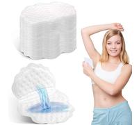 Fogcosy Armpit Sweat Pads - 50Pcs Underarm Sweat Pads for Women Men, Disposable Pure Cotton Underarm Pads Sweat, Sweat Pads Armpits Invisible Comfortable Unflavored