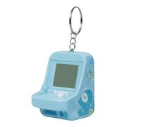 Fogcroll Arcade Game Machine Building Block Game Retro Game Console Decorative Mini Blue