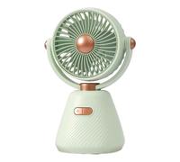 Fogcroll Mini Desk Fan 100 Speed Angle Adjustable USB Rechargeable Summer Handheld Cooling Fan Portable Outdoor Travel Mini Personal Fan