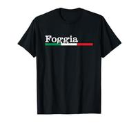 Foggia Città Italiana Bandiera Italia Maglietta T-Shirt
