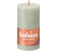 Foggy Bolsius Rustic Shine Pillar Candle 130 X 68mm - Green