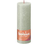 Foggy Bolsius Rustic Shine Pillar Candle 190 X 68 mm - Green