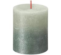 Foggy Green Oxid Blue Bolsius Rustic Metallic Candle (80 x 68 mm)