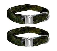 Foggy Marshes at Dawn Adjustable Pet Collar for Small Medium Large Dogs & Cats, Reflective Strip for Night Safety, Soft Comfort Pad