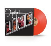 Foghat Live Translucent Orange Vinyl Roc
