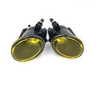 FogLamp 2 Piece For BMW Fog Light E46 3 Series 320i 330i For M3 For M5 325i 325XI 330XI 530I Bumper Lamp 5 E39 Assembly Car Fog Light Assemblies(Yellow lens)
