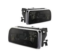 FogLamp Front Bumper Driving Fog Lights (no Bulb) For BMW 3 Series For M3 E36 318i 320i 323i 325i 328i 1992-1998 63178357389 63178357390 Car Fog Lights(Smoked black lens)