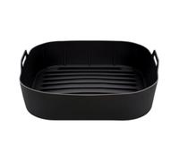 Fogli Rivestimento Per Airfryer Riutilizzabili - 8,7x1,9x2,Riutilizzabili Con Maniglia | Inserti Quadrati Per Cestello Friggitrice - per Forno Microwave Pizza Verdure Torte Patatine Cucina Casa Feste