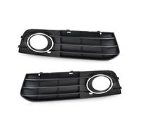 Foglight Lamp Grilles Cover Compatible With A4 B8 2008 2009 2010 2011 2012 Front Bumper Fog Light Lamp Lower Grille Grill Cover Modification Replacement Accessories