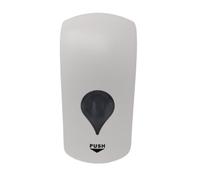 Foglish Home & Garden Manual Soap Dispenser, White, 1000ml Capacity, Wall-Mounted, ABS Plastic