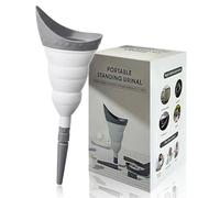 Fognill Female Urinal Device - Reusable Silicone Urinal Funnel for Women, No Leak Standing Up to Pee Funnel, Foldable & Portable Urine Cups for Travel, Camping, Hiking & Outdoor Activities