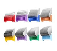 FOGOSP Animal Stainless Steel Clip Attachment Guide Comb Set for 5 in 1 Detachable Blade Pet Dog Cat Grooming U Shaped Blade (Not Compatible with A5 Style Detachable Blade)