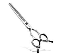 FOGOSP Thinning Shears for Dogs Professional Dog Grooming Scissors Pet Thinners Shear Japan 440C 30% Thinning Rate 46 Teeth Light Weight Designed for Pet Groomers or Family DIY Use