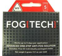 Fogtech Anti-Fog solution 5-pack wipe applicators