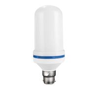 Fogukier LED Flame Light Bulb - Flame Effect Light Bulbs 4 Lighting Modes, LED Outdoor Lights 3W E26/E27/B22 Flames Lamp for Christmas Halloween Party Dancing Garden Decorative Lighting