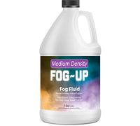 FogUp Medium Density Fog Juice - Extremely Long Lasting, High Output Non-Toxic Odorless Water-Based Fog Machine Fluid - 1 Gallon, 128 fl oz for All Standard Fog Machines