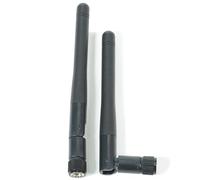 Fohevers 2-Pack WiFi Antenna 2G/2.4G WiFi Aerial SMA Male Adapter Rotatable 90° Connector 2DBi Omni-Directional Wifi Signal Antenna for Wireless Router