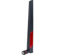 Fohevers WiFi Antenna 2.4G/5G WiFi Aerial RP-SMA Male Adapter Rotatable 90° Connector 10DBi Omni-Directional Wifi Signal Antenna for Wireless Router