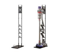 Foho Vacuum Stand for Dyson V16 Gen5 V15 V12 V11 V10 V8 V7 V6 | Stable Metal Storage Bracket Holder, Handheld Cordless Vacuum Cleaners & Accessories Storage, No Drill Installation