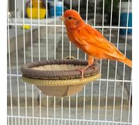 FOIBURELY Felt Nest for Canary Finch Parrot with One Replacement（4.5 inches）