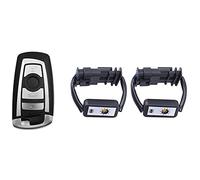 FOIJPPINP 3 Pcs Car Accessories: 1 Pcs Car Smart Remote Key Fob Case Blade & 2 Pcs Dynamic Turn Signal LED Taillight Module