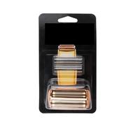 Foil and Blade Set, Compatible with Babyliss, FXRF2, FXFS2 | Double foil cutter set for cordless foil shaver maintenance(Rose Gold)
