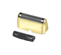 Foil and Cutter Set, Compatible with Babyliss PRO, UV-Disinfecting Single | Single foil shaving components for UV disinfect electric shaver maintenance(18pcs Gold)