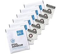 Foil Armor Trading Card Flattening Pack, 33g Size for a Small Stack of Cards, 65% RH 2-Way Humidity Control - Trading Card Protectors (33 grams, Pack of 6)