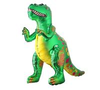 Foil Balloon 105 cm Dinosaur T-Rex Green Balloon Dino Party Decoration Suitable for Helium (Green #02)