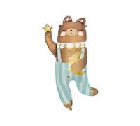 Foil balloon Bear, 72x104 cm, mix