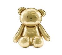 Foil Balloon Bear - Gold - 38 x 42 cm - Air Filling - Baby Shower, Birthday, Children's Party