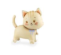 Foil Balloon "Cat on Wheels" | 61 x 65 cm (to be filled with air)