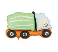 Foil Balloon Concrete Mixer Construction Site Concrete Mixer Balloon Decoration Children's Birthday Vehicles Birthday Boy