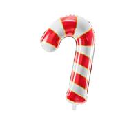 Foil balloon for Christmas - Red Candy Cane - XXL Balloon (Candy Cane)