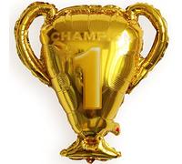 Foil Balloon Trophy World Cup Balloon DFB Cup Party Decoration Gold Euro Soccer Football
