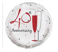 Foil Balloon - Wedding Aniversary 40th